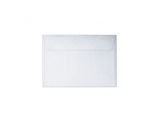 Plic B7 (88 x 125mm) decorativ color alb de diamant Millenium