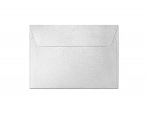 Plic C6 (114 x 162mm) decorativ color alb Millenium