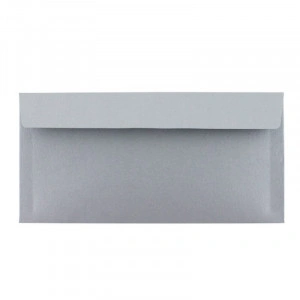 Plic color argintiu DL (110 x 220 mm)