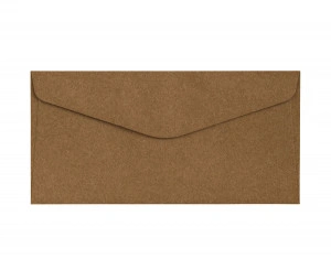 Plic DL(110x220mm) decorativ color maro Nature