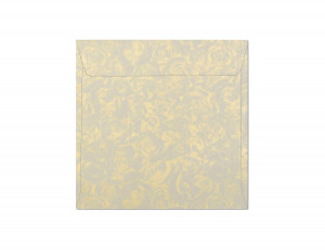 Plic KW158(158 x 158mm) decorativ color crem Rose
