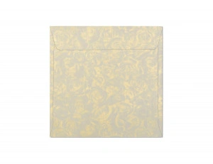 Plic KW158(158 x 158mm) decorativ color crem Rose