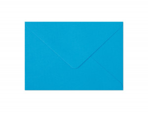 Plic B6(125x176mm) decorativ color albastru Smooth