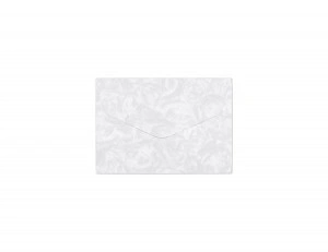 Plic B7 (88 x 125mm) decorativ color alb Roses