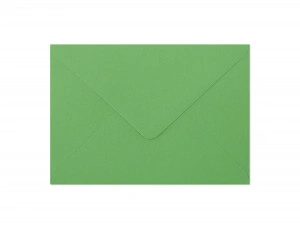 Plic B6(125x176mm) decorativ color verde Smooth