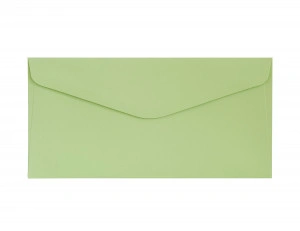 Plic DL (110*220mm) decorativ color verde deschis Smooth