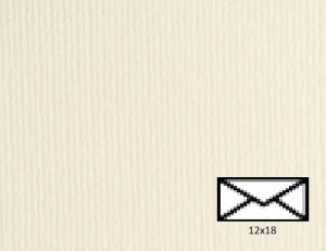 Plic Cordenons Acquerello Avorio (120 x 180mm) 50 buc/set