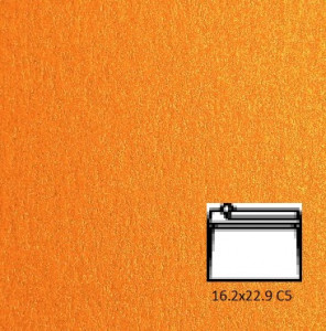 Plic Cordenons Sirio Pear Orange Glow C5 (162 x 229mm) 50 buc/set