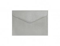 Plic C6(114*162mm) decorativ color argintiu Pearl
