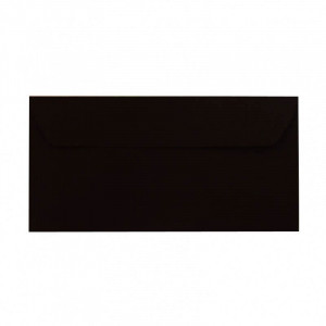 Plic color negru DL (110 x 220 mm)