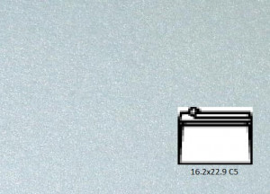 Plic Cordenons Sirio Pear Platinum C5 (162 x 229mm) 50 buc/set