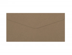 Plic DL (110*220mm) decorativ color bej inchis Kraft