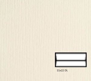 Plic Fedrigoni Acquerello Avorio DL (110 x 220 mm) 50 buc/set