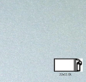 Plic Fedrigoni Sirio Pear Platinum DL (110 x 220 mm) 50 buc/set