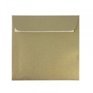 Plic color auriu (140 x140 mm)