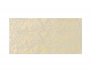Plic DL (110*220mm) decorativ color crem Roses
