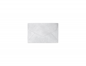 Plic 70x100mm decorativ color alb Millenium