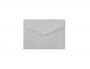 Plic B7 (88 x 125mm) decorativ color argintiu Pearl