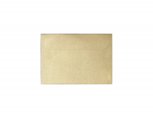 Plic B7 (88 x 125mm) decorativ color auriu Pearl