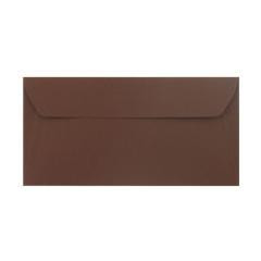 Plic color maro ciocolata DL (110 x 220 mm)
