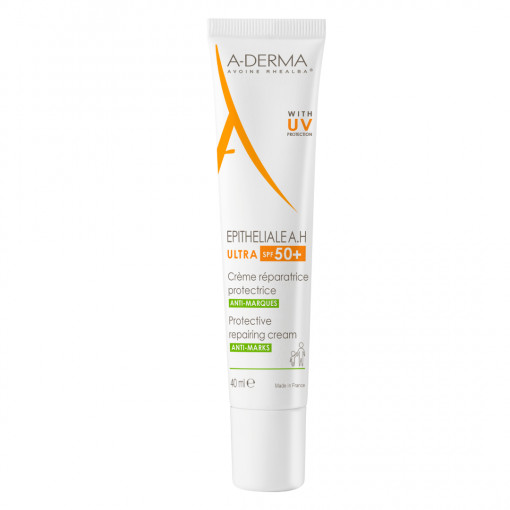 Aderma Epitheliale A.H. ultra SPF50+ Crema reparatoare anti-semne post proceduri dermatologice x 40ml
