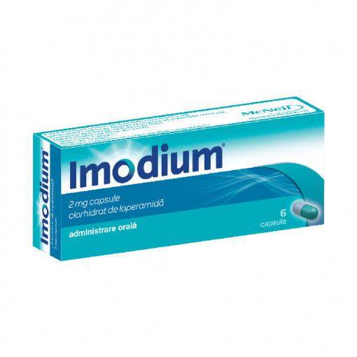Imodium 2mg x 6 comprimate orodispensabile