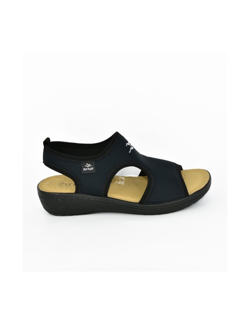 Sandale ortopedice negre femei FlyFlot (cod FF 0270)