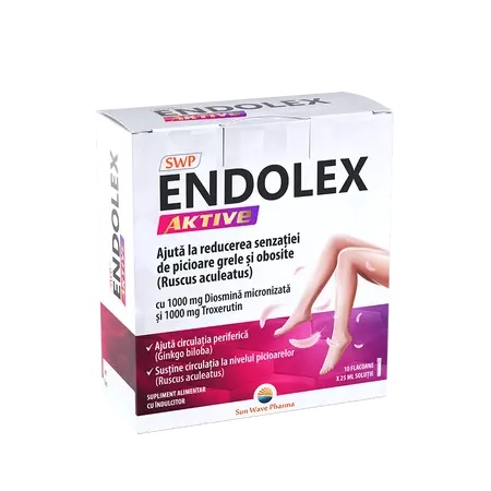 Sun Wave Endolex Aktive solutie orala x 10 fiole