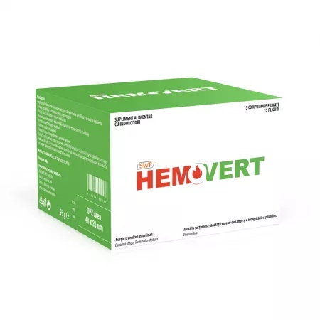 SunWave Hemovert x 15 comprimate + 15 plicuri