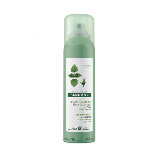 Klorane Sampon uscat cu extract de urzica pentru par gras x 150ml