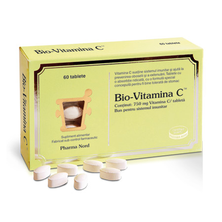 Bio Vitamina C 750mg x 60 tablete