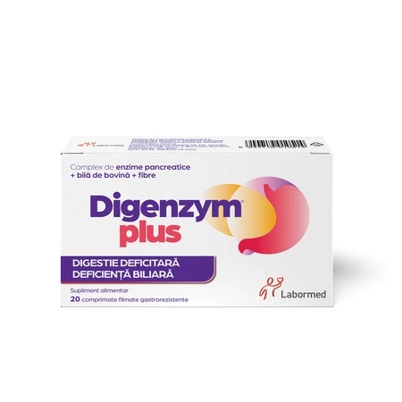 Digenzym Plus x 20 comprimate