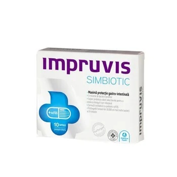Impruvis Simbiotic x 10 capsule gastrorezistente