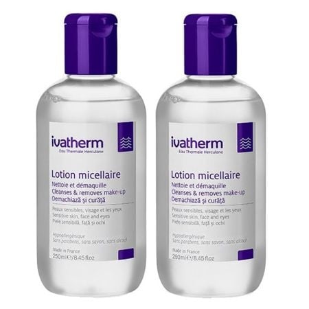 Ivatherm Pachet lotiune micelara 250ml x 2 bucati