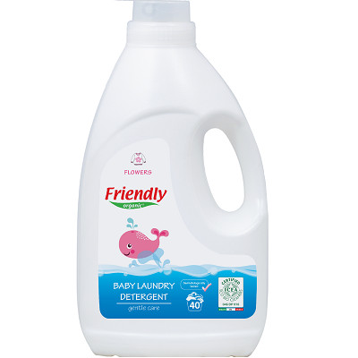 Friendly Detergent de rufe pentru bebelusi cu miros de flori x 2000 ml