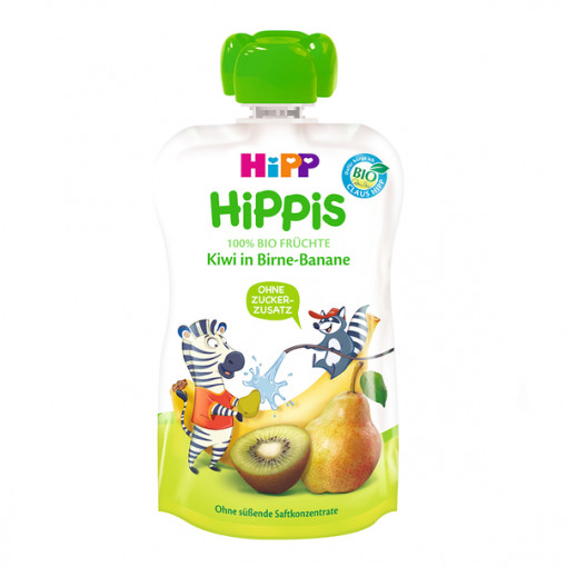 Hipp Hippis Piure Para, Banane si Kiwi x 100g