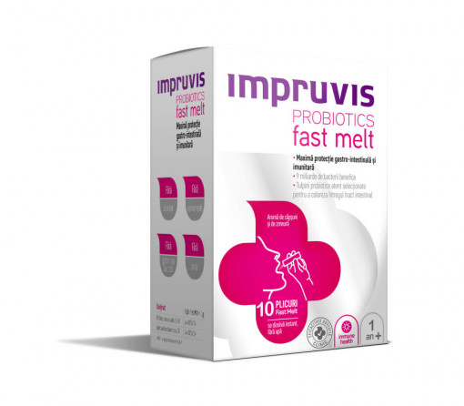 Impruvis Probiotic Fast Melt x 10 plicuri