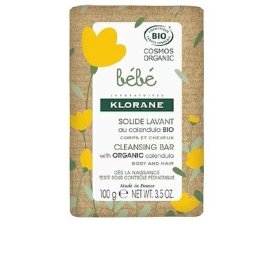 Klorane Bebe sapun solid BIO pentru copii x 100 grame