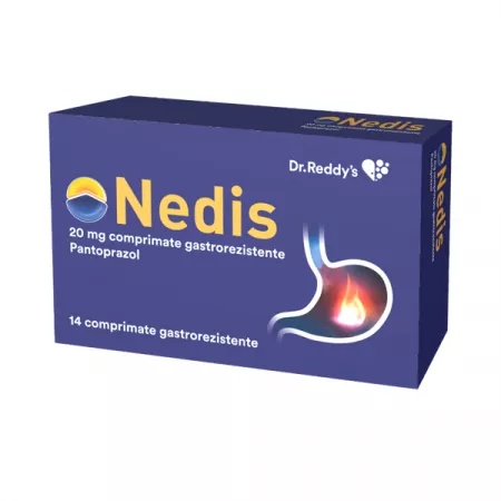 Nedis 20mg x 14 comprimate gastrorezistente
