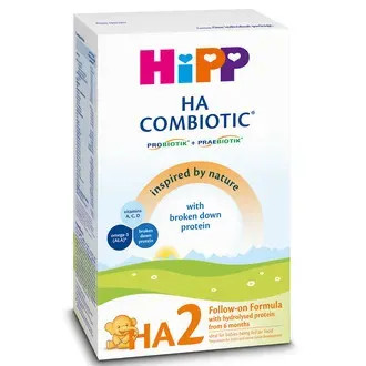 Hipp Combiotic HA2, formula de lapte praf hipoalergenica de la 6 luni x 350 grame