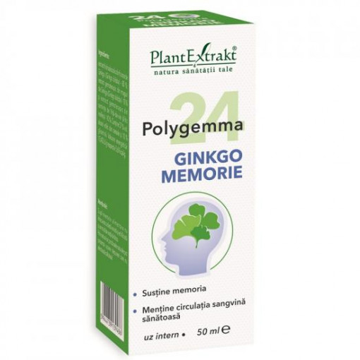 Polygemma 24 Ginkgo memorie x 50ml