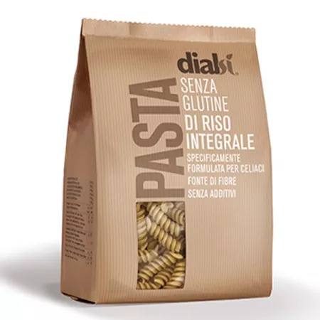 Dialsi Paste Fusilli fara gluten, din orez integral x 400 grame