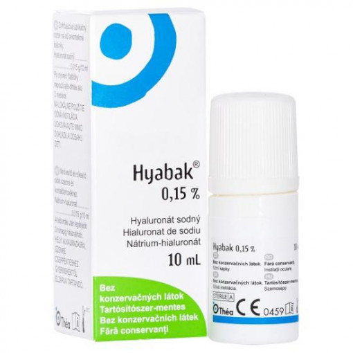 Hyabak picaturi oftalmice hipotonice x 10ml
