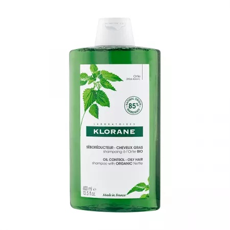 Klorane Sampon cu urzica BIO pentru par gras x 400ml