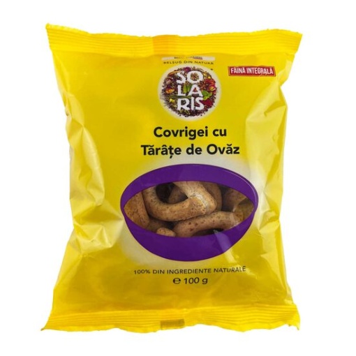 Solaris Covrigei cu tarate de ovaz x 100 grame