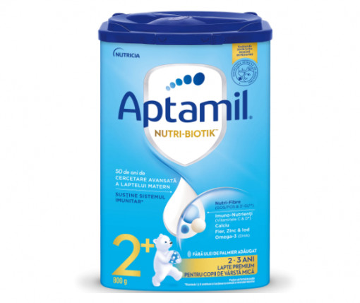 Aptamil Nutri-Biotik 2+, formula de lapte praf de la 2 ani x 800 grame