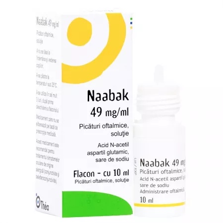Naabak 49mg/ml picaturi oftalmice x 10ml