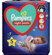 Pampers scutece chilotel de noapte nr. 5 (12-17 kg) x 22 bucati
