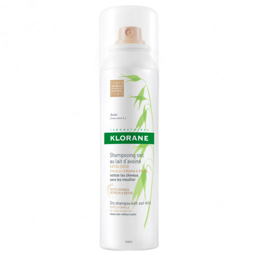 Klorane Sampon Uscat cu Ovaz Nuantator x 150ml