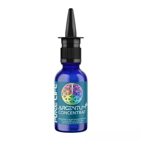 Pure Life Argentum+ 111ppm Argint Coloidal spray nazal x 30ml